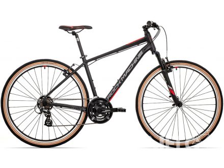 Rock Machine CrossRide 100 mat black/dark grey/brick red 2022/2023