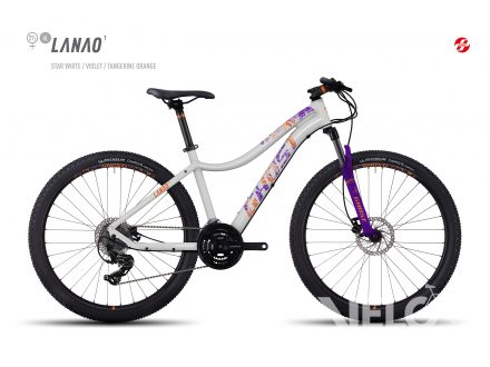 Ghost LANAO 1 27,5" white/violet/orange 2017