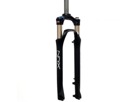 Vidlice odpr. 28" 28,6/255 ahead Suntour NRX S RLD DISC 63mm RL, černá 2011