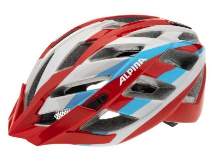 přilba Alpina Panoma red-silver-blue