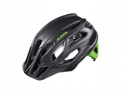 přilba Alpina Garbanzo black-green 57-62