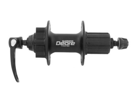 náboj zadní SHIMANO AF-HM 529 černý 32děr, kazeta 8-9 speed, disc 6 šroub