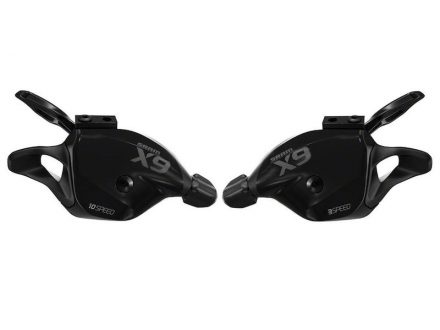 řazení páčky SRAM X-9 3x9sp černá/stříbrná