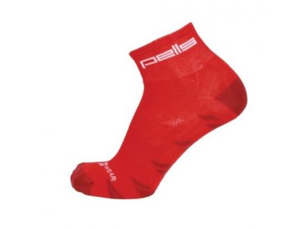 Foto - Ponožky Pell's BikeCoolmax červená