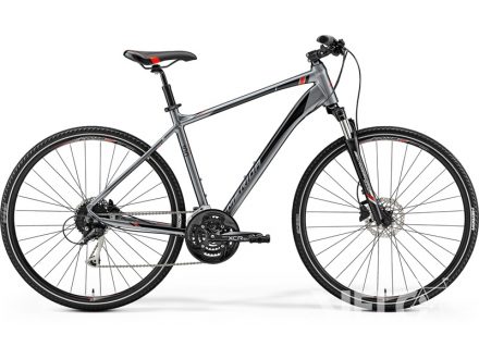 Merida CROSSWAY 100 Dark Silver(Red/Black) 2019