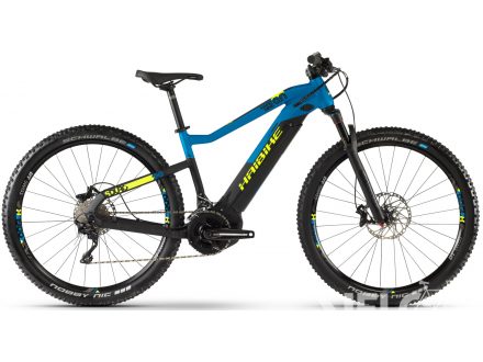 Haibike SDURO Hard Nine 9.0 i500Wh Yamaha černá/modrá/žlutá matná 2019