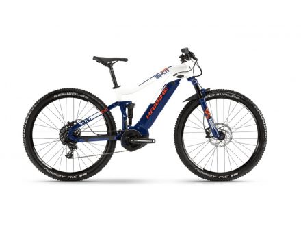 Haibike SDURO FullNine 5.0 i500Wh Yamaha modrá/bílá/oranžová 2019