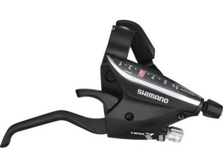 Foto - řadící a brzdová páka Shimano ST-EF65 pravá 7 rychl.