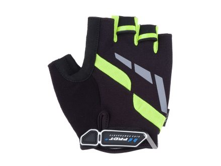 Rukavice PRO-T Veneto černo - zelená fluor