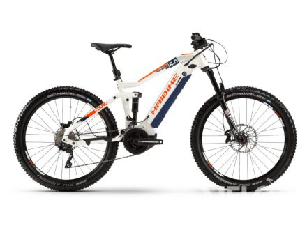 Haibike SDURO FullSeven LT 5.0 i500Wh 20-r. XT20 HB YSTS bílá/cerná/oranžová 2020