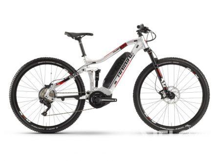 Haibike SDURO FullNine 2.0 500Wh 10-r. Deore20 HB YSTS stríbrná/cervená/cerná 2020