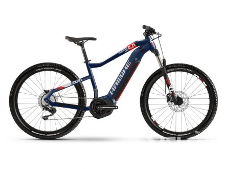 Haibike SDURO HardSeven Life 5.0 i500Wh 10-r. De20 HB YSTS modrá/cervená/bílá 2020