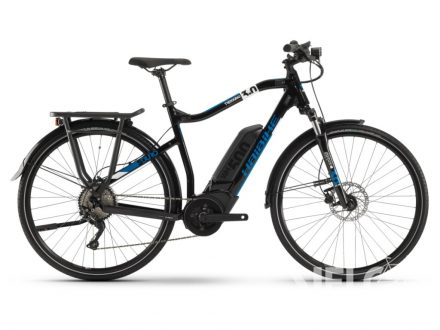 Haibike SDURO Trekking 3.0 pánské 500Wh 10G Deo. 20 HB BPI cerná/bílá/modrá 2020