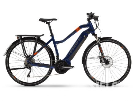 Haibike SDURO Trekking 5.0 dámské i500Wh 20-r.XT 20 HB YSTM modrá/oranžová/titanová 2020
