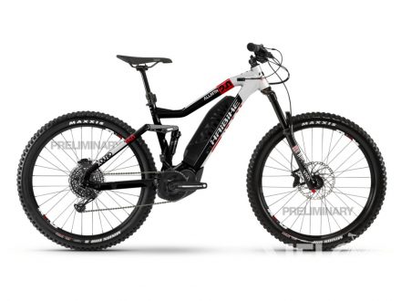 Haibike XDURO AllMtn 2.0 500Wh 12-r. NX Eagle20 HB YX2S cerná/stríbrná/cervená 2020