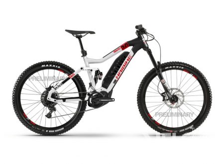 Haibike XDURO Nduro 2.0 500Wh 12-r. SX Eagle20 HB YX2S stríbrná/cerná/cervená 2020