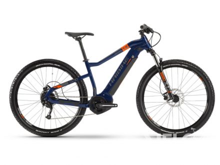 Haibike SDURO HardNine 1.5 i400Wh 9-r. Altus20 HB YSS modrá/oranžová/titanová 2020