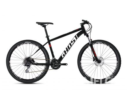 Ghost KATO 3.7 AL - Jet Black / Star White / Fiery Red 2020