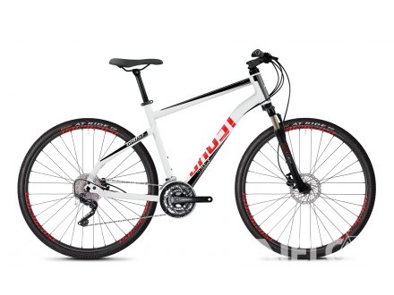 Ghost SQUARE CROSS 2.8 AL - Star White / Jet Black / Fiery Red 2020