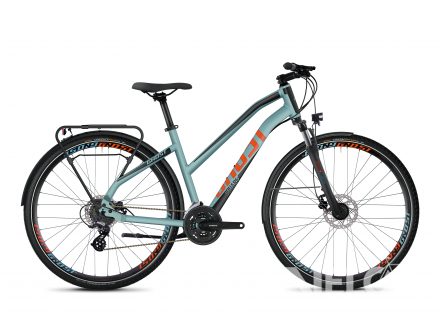 Ghost SQUARE TREKKING 2.8 LADIES AL - River Blue / Jet Black / Monarch Orange 2020