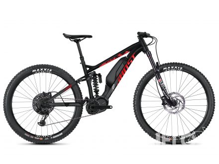 Ghost HYBRIDE SLAMR S2.7+ AL - Night Black / Riot Red / Iridium Silver 2020