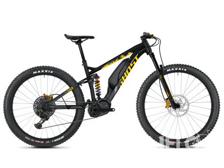 Ghost HYBRIDE SLAMR S3.7+ AL - Night Black / Spectra Yellow / Iridium Silver 2020