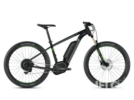 Ghost HYBRIDE TERU B4.7+ AL - Jet Black / Urban Gray / Riot Green 2020