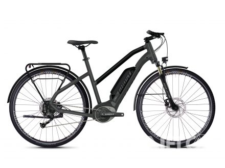 Ghost HYBRIDE SQUARE TREKKING B1.8 LADIES AL - Titanium Gray / Jet Black / Iridium Si 2020