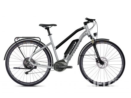 Ghost HYBRIDE SQUARE TREKKING B2.8 LADIES AL - Iridium Silver / Jet Black 2020