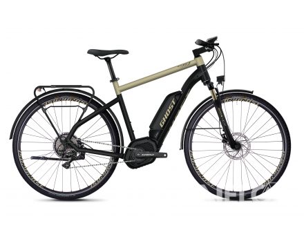 Ghost HYBRIDE SQUARE TREKKING B5.8 AL - Jet Black / Ext Gold 2020