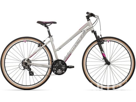 Rock Machine CrossRide 100 lady gloss light grey/dark grey/New pink 2021