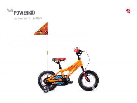 Ghost Powerkid 12 - Orange / Red 2021