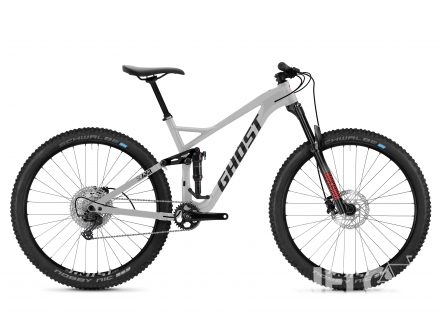 Ghost SLAMR Base - Iridium Silver / Jet Black / Riot Red 2021